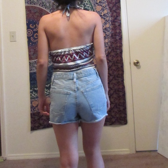 Aztec Crop Top - Picture 2 of 5